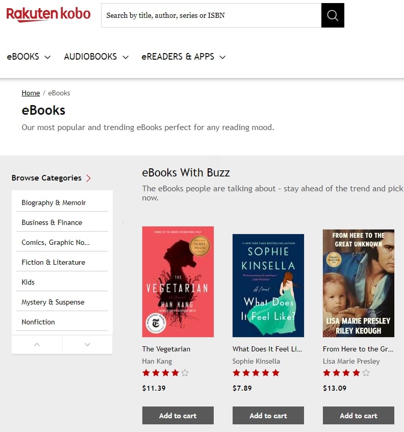 Kobo E-Book Platform